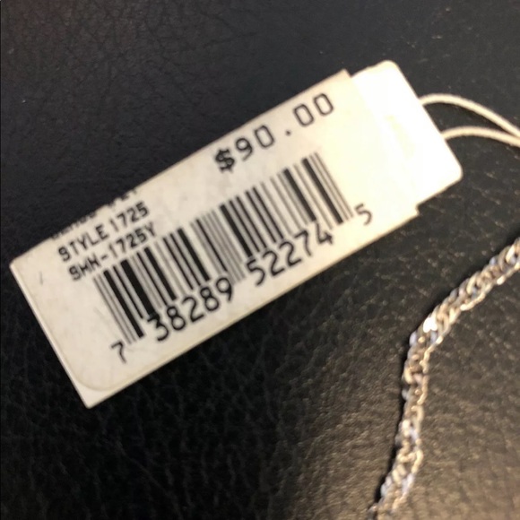 Sterling silver cross necklace Lord & Taylor $90 - Picture 4 of 6